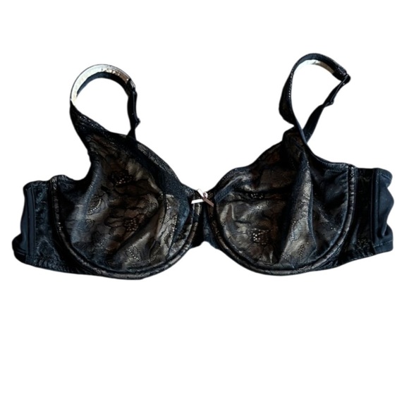 Cacique Other - Cacique Unlined Full Coverage Black Bra - 42DD